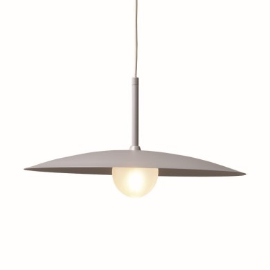 NETTO PENDANT L/F 1xG9 GREY AFINAR METAL + FROSTED GLASS  Φ40Χ120CM