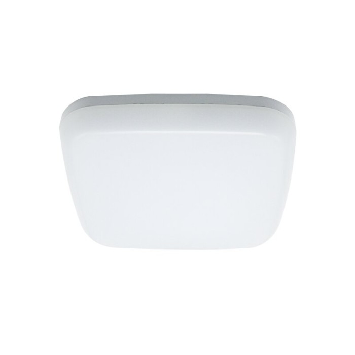 Υ/Κ WHITE SQUARE SENS CEIL SMDLED 24W 2100Lm4000K 120° 230V IP54