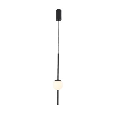 PENDANT LAMP SAND BLACK ALUMINUM+STEEL+PC LED SMD 36W 3000K 550LM IP20
