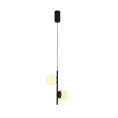 PENDANT LAMP SAND BLACK ALUMINUM+STEEL+PC LED SMD 10W 3000K 1100LM IP20  
