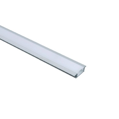 MINI RECESSED ALUMINUM PROFILE WITH OPAL COVER 2m/pc