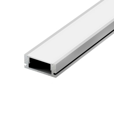 MINI  ALUMINIUM PROFILE CEILING/WALL WITH OPAL DIFFUSER 2m/pc