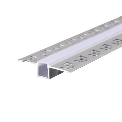 JADE ALUMINIUM PROFILE TRIMLESS WITH OPAL DIFFUSER 2m/pc