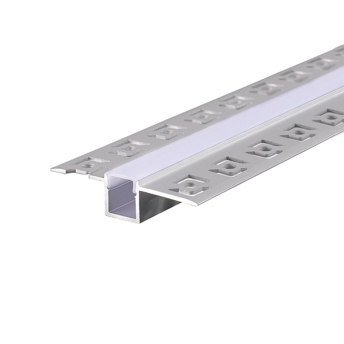 JADE ALUMINIUM PROFILE TRIMLESS WITH OPAL DIFFUSER 2m/pc