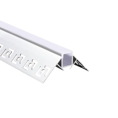 ISLA ALUMINUM PROFILE P122 WITH OPAL PC DIFFUSER 2m/pc