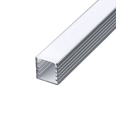 DEP ALUMINIUM PROFILE CEILING / WALL  WITH OPAL DIFFUSER 2m/pc