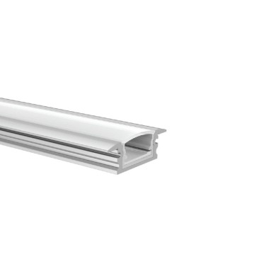 PHASE OUT EDITH ALUMINUM WATERPROOF PROFILE P147U WITH OPAL PC DIFFUSER 2m/pc
