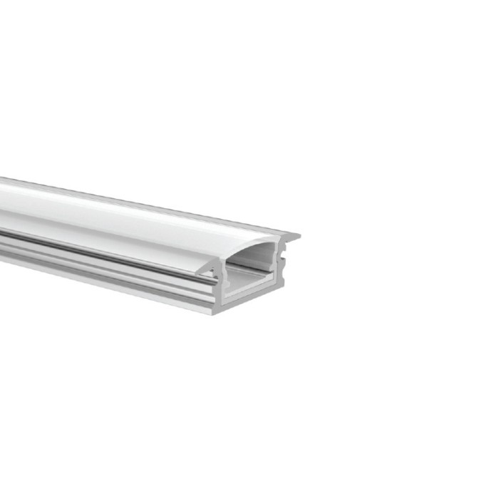 PHASE OUT EDITH ALUMINUM WATERPROOF PROFILE P147U WITH OPAL PC DIFFUSER 2m/pc