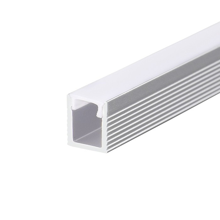 REGO ALUMINIUM PROFILE CEILING / WALL  WITH OPAL DIFFUSER 2m/pc
