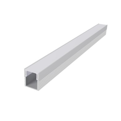 REGO ALUMINUM PROFILE P178 WHITE WITH OPAL PC DIFFUSER 2m/pc
