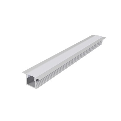 ERIN ALUMINUM PROFILE P189 WHITE WITH OPAL PC DIFFUSER 2m/pc
