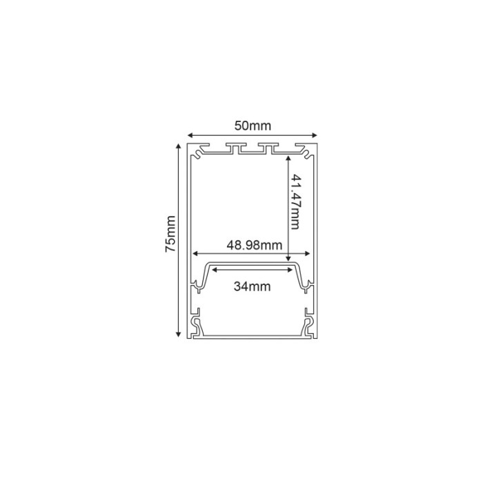 MILO ΠΡΟΦΙΛ ΑΛΟΥΜΙΝΙΟΥ ΜΕ ΟΠΑΛ ΚΑΛΥΜΜΑ