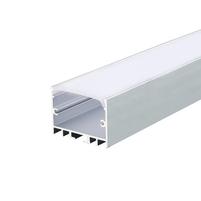 CORA ALUMINIUM PROFILE CEILING / WALL / PENDANT  WITH OPAL DIFFUSER  2m/pc
