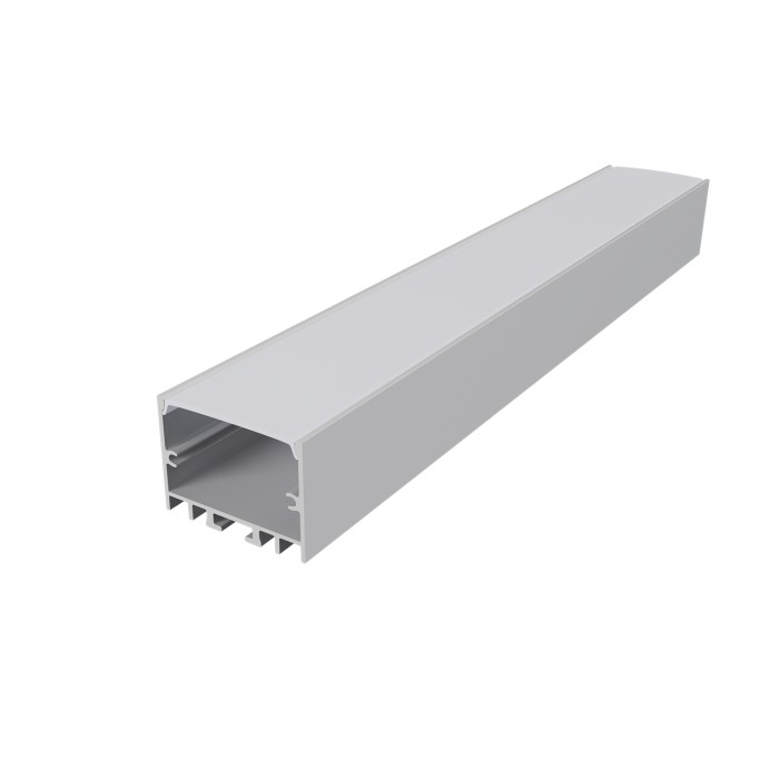 CORA ALUMINUM PROFILE P217 WHITE WITH OPAL PC DIFFUSER 2m/pc
