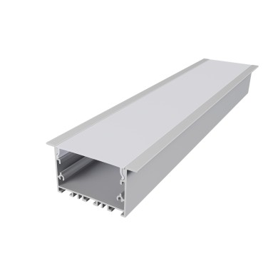 WILA ALUMINUM PROFILE WHITE WITH OPAL COVER 3m/pc