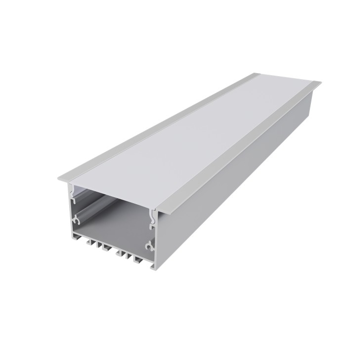 WILA ALUMINUM PROFILE WHITE WITH OPAL COVER 3m/pc