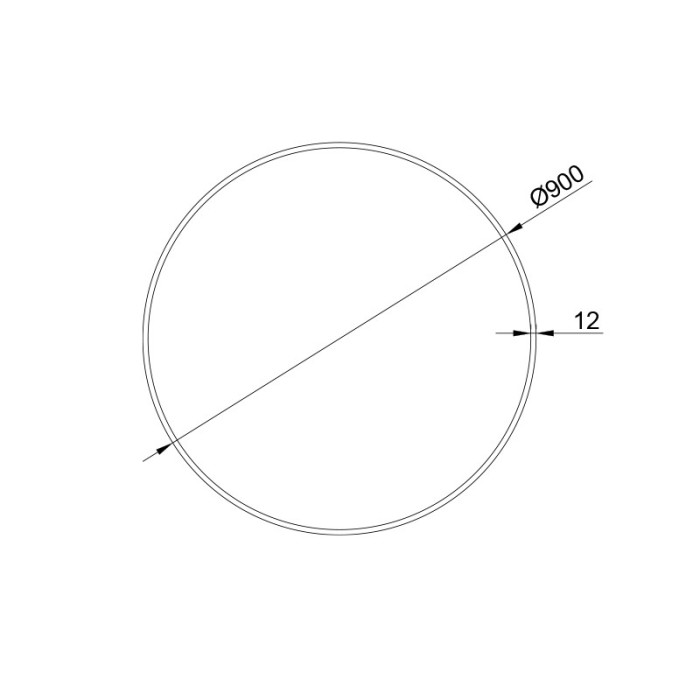 ELL ΠΡΟΦΙΛ ΑΛΟΥΜΙΝΙΟΥ ΜΕ ΟΠΑΛ ΚΑΛΥΜΜΑ Φ900