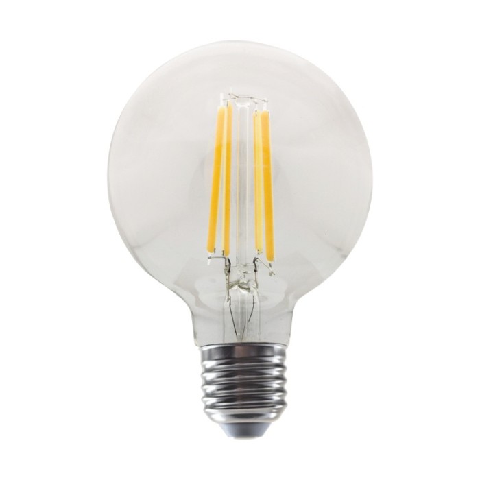 LED FILAMENT E27 G80 10W 4000K 230V AC 1260LM RA80 30000H 360°