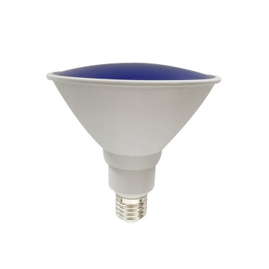 LED SMD E27 PAR38 15W BLUE 1150LM 230V AC RA80 30000H 110°  IP65 