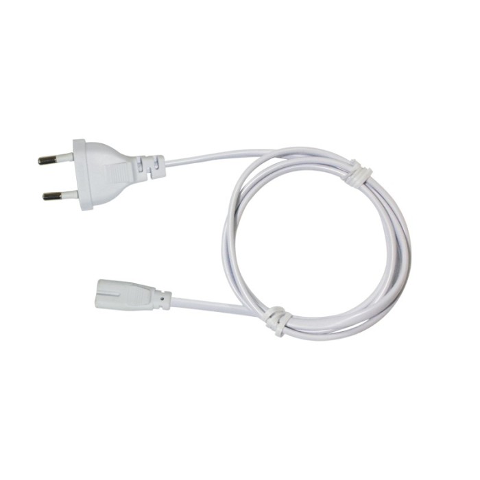 POWER SUPPLY CABLE 1.2m WITH 2PIN PLUG FOR PHILO*W