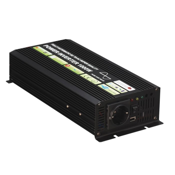 INVERTER PURE SINE WAVE 1000W, 24VDC