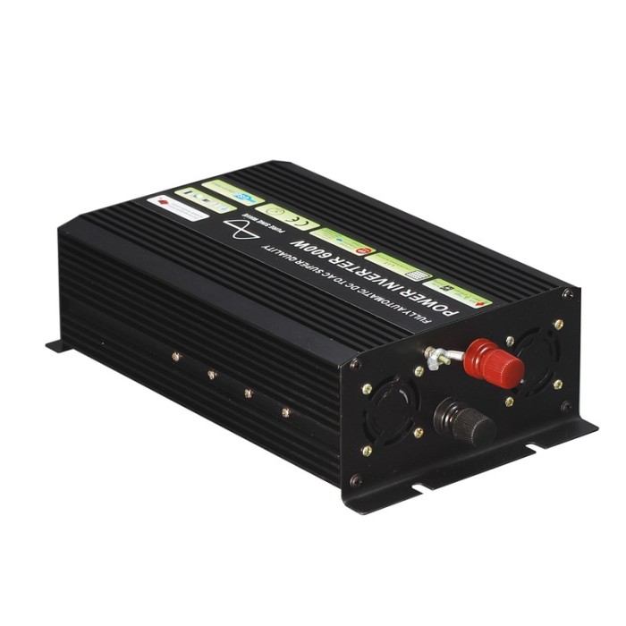 INVERTER PURE SINE WAVE 600W, 12VDC