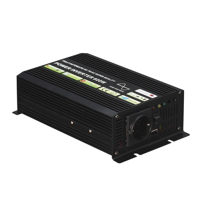 INVERTER PURE SINE WAVE 600W, 24VDC