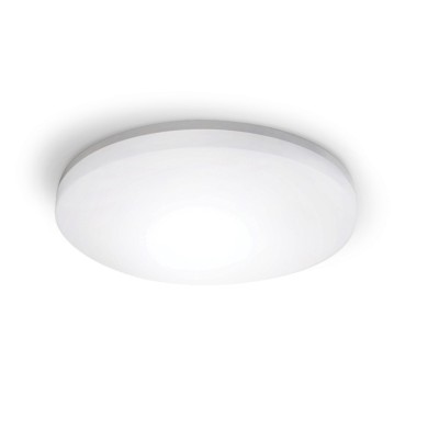 ΛΕΥΚΟ ΣΤΡΟΓΓΥΛΟ Φ/Σ LED 24W 2400LM CCT(3000/4000/6500K) Φ280mm 120° 230V ACIP54 Ra80