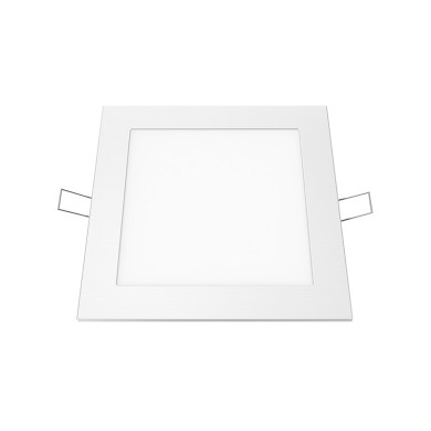 LED SLIM PANEL WHITE  SQUARE REC. 12W 4000K 1100LM 170mm 230V AC Ra80