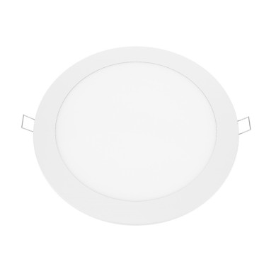 LED SLIM PANEL WHITE ROUND REC. 24W 3000K 2200LM Φ298 230V AC Ra80