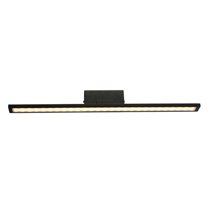 WALL MOUNTED LIGHTING LED 16W 3000K 1040LM BLACK METALLIC IP44 56X7X7CM CHLOE