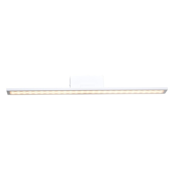 CHLOE-ΦΩΤΙΣΤΙΚΟ ΕΠΙΤΟΙΧΟ ΛΕΥΚΟ ΜΑΤ ΜΕΤΑΛΛΙΟ LED 16W 3000K 1040LM IP44 56X7X7CM 