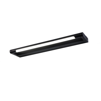 WALL MOUNTED LIGHTING LED 6W 380LM 4000K BLACK ALUMINUM 400Χ100Χ25ΜΜ BATI