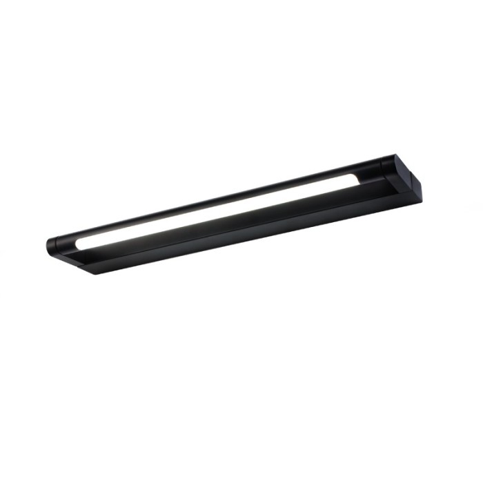 WALL MOUNTED LIGHTING LED 6W 380LM 4000K BLACK ALUMINUM 400Χ100Χ25ΜΜ BATI