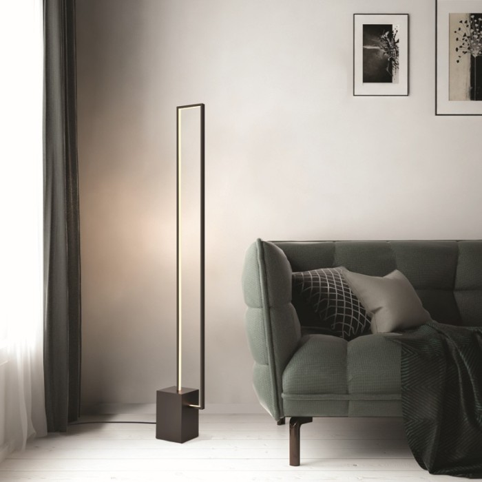 AELIA-ΦΩΤΙΣΤΙΚΟ ΕΠΙΔΑΠΕΔΙΟ ΜΑΥΡΟ ΜΑΤ ΑΛΟΥΜΙΝΙΟΥ LED SMD 35W 3000Κ 2800LM IP20 205Χ140Χ1500ΜΜ