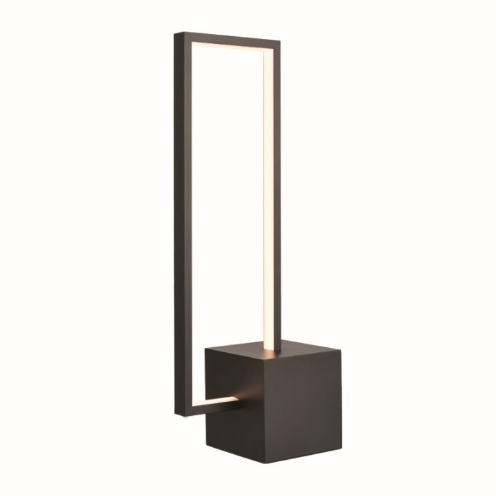 NETTO ΦΩΤΙΣΤΙΚΟ ΕΠΙΔΑΠΕΔΙΟ ΜΑΥΡΟ ΜΑΤ ΑΛΌΥΜΙΝΙΟ ΣΥΜΒΑΤΙΚΗ LED 12W 3000K 980Lm IP20 180Χ455mm