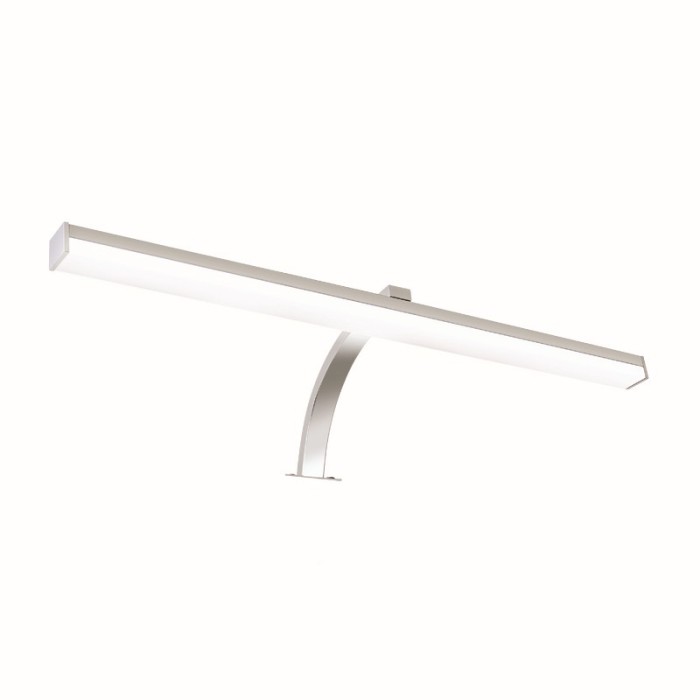 GALLERY LIGHTING LED 8W 3000K 520LM VIDE CHROME METALLIC IP44 50X16X9,5CM