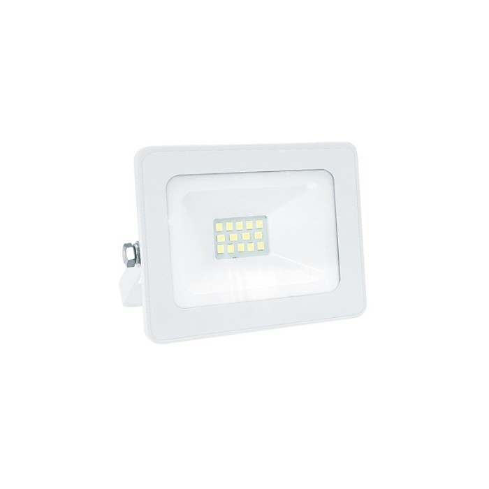 P/O WHITE LED SMD FLOOD LUMINAIRE IP66 10W 6000K 880Lm 230V RA80