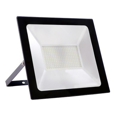 P/O BLACK LED SMD FLOOD LUMINAIRE IP66 200W 6000K 17600Lm 230V RA80