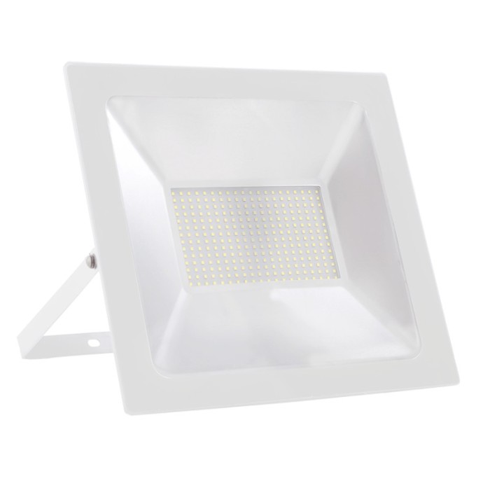 P/O WHITE LED SMD FLOOD LUMINAIRE IP66 200W 6000K 17600Lm 230V RA80