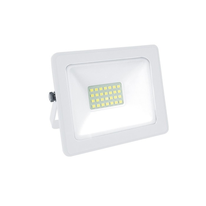 LED SMD ΠΡΟΒΟΛΕΑΣ 230V AC 20W 3000K 1600LM IP66 Ra80 ΛΕΥΚΟ