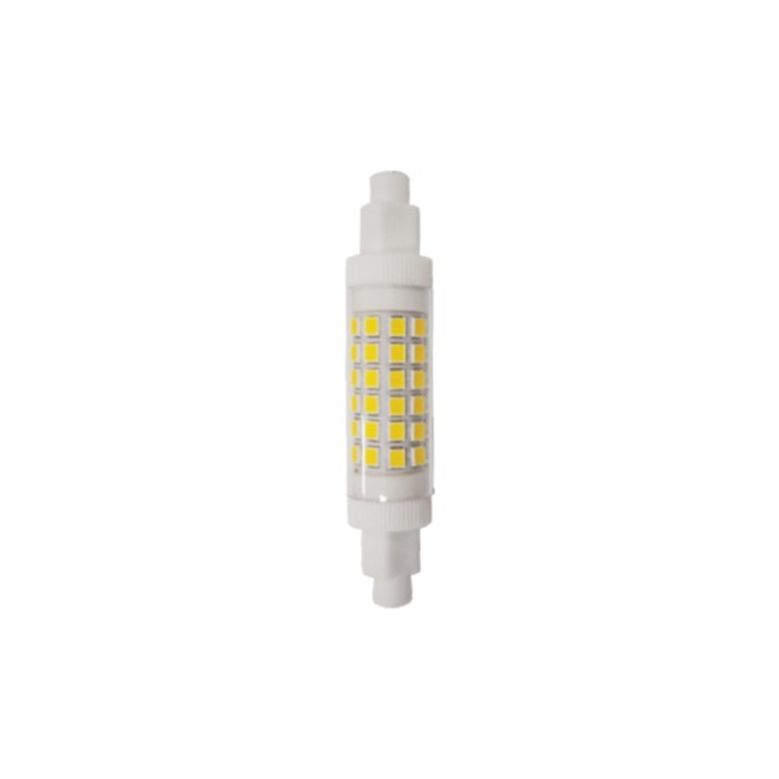 LED SMD 5W 6000K 230V AC 550LM RA80 30000HRS 360° 1xR7S