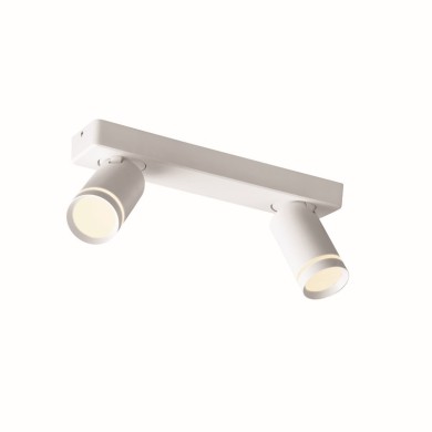 WALL MOUNTED LIGHTING 2XGU10 DIVINO WHITE ALUMINUM IP20 32X7X13,5CM