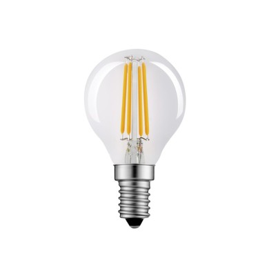 LED FILAMENT E14 DIM G45 4W 4000K 230V AC 410LM RA80 30000H 360°