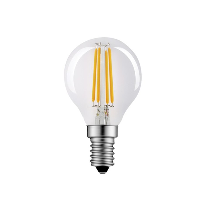 LED FILAMENT E14 DIM G45 4W 4000K 230V AC 410LM RA80 30000H 360°