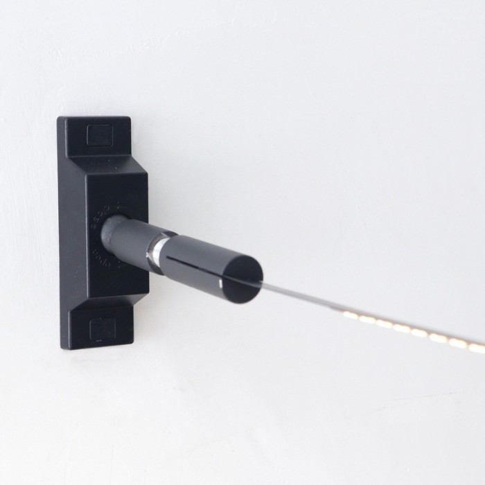 ROOFPATH SET OF 2PCS BLACK BASE HOLDER WITH 45° ADJUSTABLE ROD