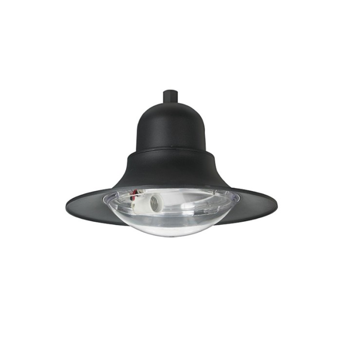 PAGODA - ΦΑΝΑΡΙ ΠΛΑΤΕΙΑΣ ΑΛΟΥΜΙΝΙΟ ΓΚΡΙ ΣΥΜΒΑΤΙΚΟ 1xE40 IP65 Φ560x300mm