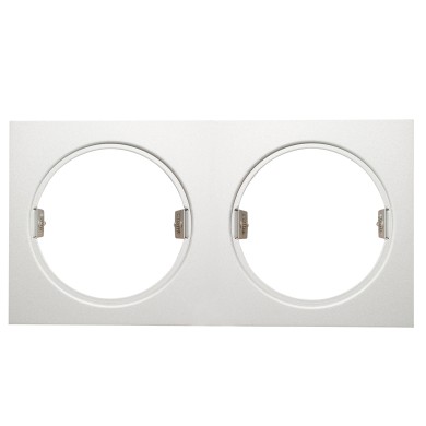 CONSOLE II WHITE RECTANGLE EMPTY