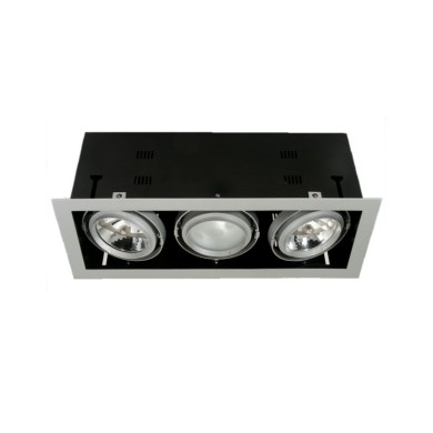 BOX EMPTY SDL 3 SPOTS NICKEL MAT