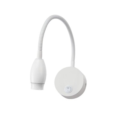 NETTO SPOT/WALL SPIRAL POWER LED CLIP LAMP 3W SWAN